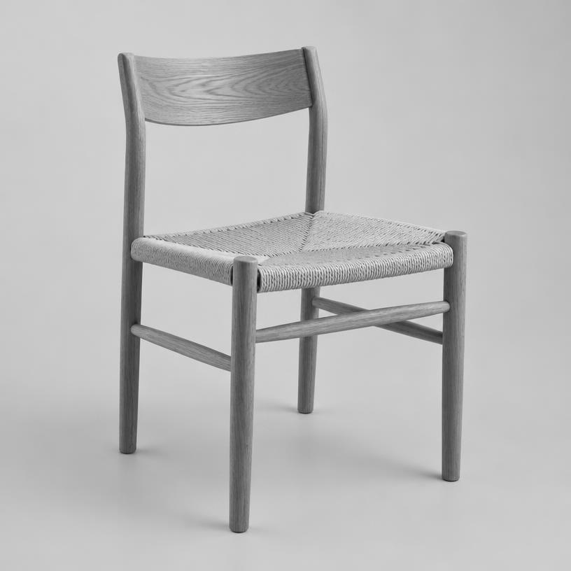 Oak dining chair